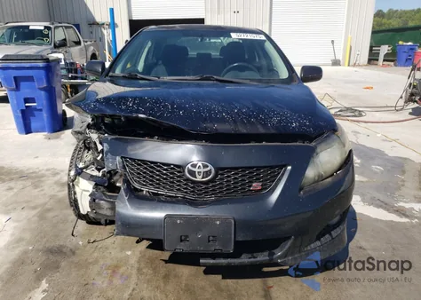2010 Toyota Corolla Base from USA, damaged, VIN 2T1BU4EE9AC470883